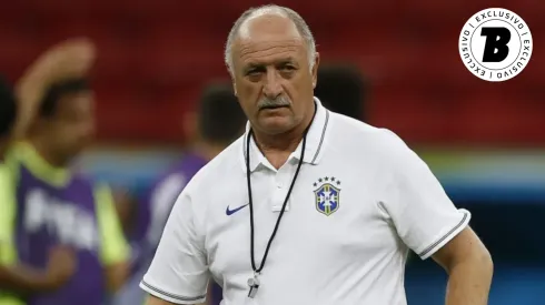 Felipão projetou o Brasil na liderança do Grupo C Foto: Wagner Meier/AGIF