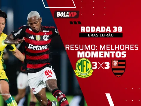 Mirassol e Flamengo ficam no empate pelo Brasileirão