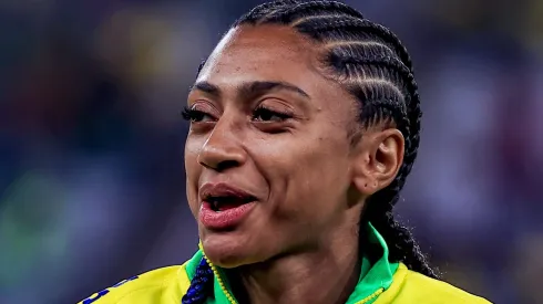 Kerolin, jogadora do Manchester. Foto: Fabio Giannelli/AGIF