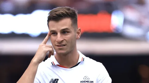 SP – SAO PAULO – 17/03/2024 – PAULISTA 2024, SAO PAULO X NOVORIZONTINO – Galoppo jogador do Sao Paulo durante partida contra o Novorizontino no estadio Morumbi pelo campeonato Paulista 2024. Foto: Marcello Zambrana/AGIF