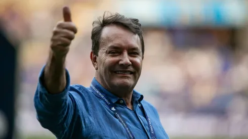 Pedro Lourenço antes de um jogo da Raposa