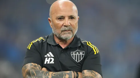 Jorge Sampaoli no comando do Atlético-MG – Foto: Gilson Lobo/AGIF