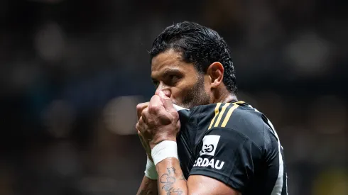 Hulk durante partida do Galo na Série A