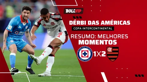 Cruz Azul 1 x 2 Flamengo. Foto: Getty Images