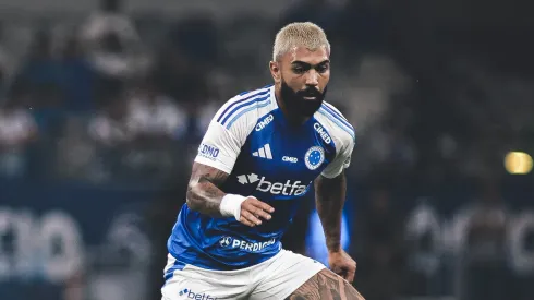 Gabigol em Cruzeiro x Corinthians. Foto: Gustavo Martins/ Cruzeiro