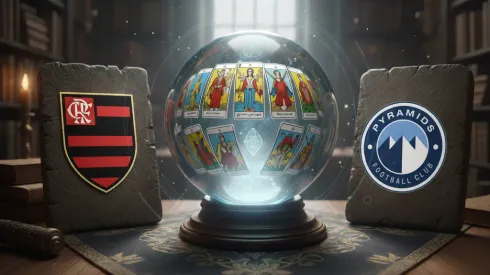 Previsão de Tarot para Flamengo x Pyramids FC – Foto gerada por inteligência artificial