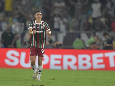 Serna abre o placar para o Fluminense contra o Vasco