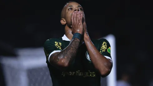 Caio Paulista, ex-jogador do São Paulo, em ação pelo Palmeiras. Foto: Ettore Chiereguini/AGIF