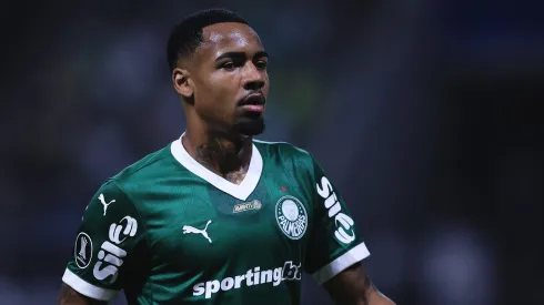 SP – SAO PAULO – 21/08/2025 – COPA LIBERTADORES 2025, PALMEIRAS X UNIVERSITARIO – Allan jogador do Palmeiras durante partida contra o Universitario no estadio Arena Allianz Parque pelo campeonato Copa Libertadores 2025. Foto: Ettore Chiereguini/AGIF