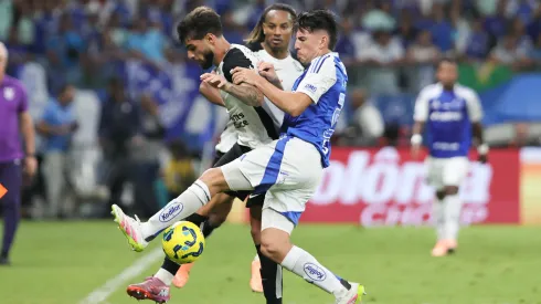 Yuri Alberto, jogador do Corinthians, durante partida contra o Cruzeiro no estadio Mineirao pelo campeonato Copa Do Brasil 2025. Foto: Gilson Lobo/AGIF