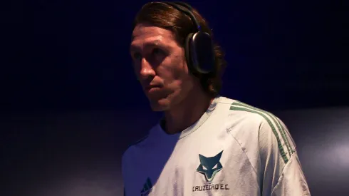 Cássio viu o Cruzeiro ser derrotado no Mineirão. Foto: Gustavo Martins/Cruzeiro