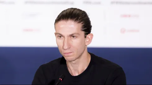 Filipe Luís mencionou o Palmeiras em entrevista. Foto: Adriano Fontes/Flamengo