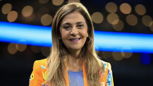 Leila Pereira, presidente do Palmeiras. Foto: Ettore Chiereguini/AGIF