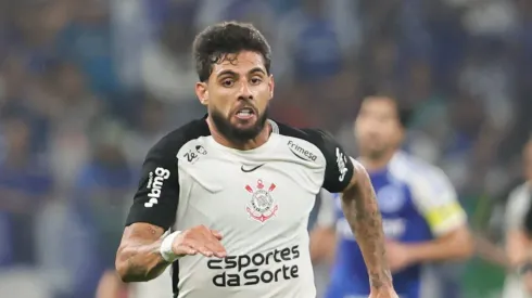 Yuri Alberto durante o jogo de ida da finalíssima