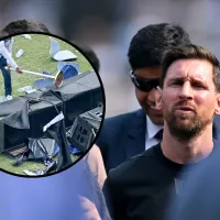 Messi passa o maior sufoco na Índia com evento caótico terminando em prisão e vandalismo