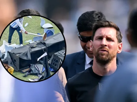 Messi passa sufoco na Índia com evento terminando em caos e prisão