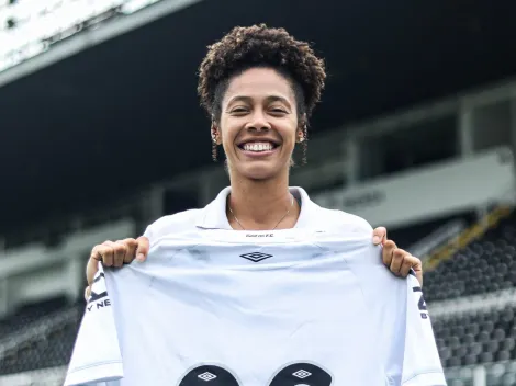 Lateral Evellyn Marques renova contrato com o Santos até 2026
