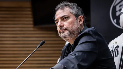 Alexandre Mattos mandatário do Santos – Fotos: Raul Baretta/ Santos FC.