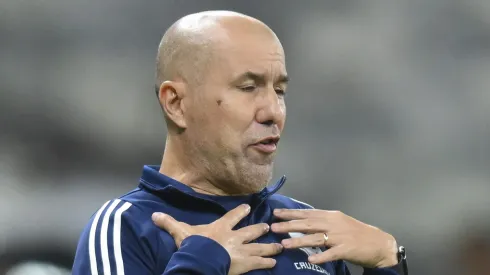 Leonardo Jardim, técnico do Cruzeiro em partida pela Copa do Brasil (Foto: Pedro Vilela/Getty Images)