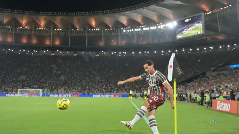 Com estádio lotado, torcida do Fluminense planeja festa especial para empurrar o time — Foto Thiago RibeiroAGIF