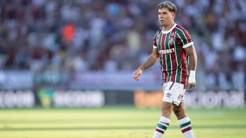 RJ – RIO DE JANEIRO – 07/12/2025 – BRASILEIRO A 2025, FLUMINENSE X BAHIA – Soteldo jogador do Fluminense durante partida contra o Bahia no estadio Maracana pelo campeonato Brasileiro A 2025. Foto: Jorge Rodrigues/AGIF