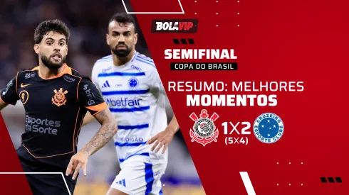 Corinthians 1 (5) x (4) 2 Cruzeiro. Foto: Marcello Zambrana/AGIF