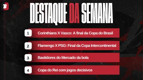 Confira a agenda da semana