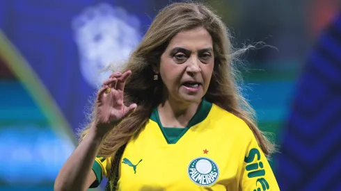 SP – SAO PAULO – 20/09/2025 – BRASILEIRO A 2025, PALMEIRAS X FORTALEZA – leila pereira presidente do Palmeiras durante partida contra o Fortaleza no estadio Arena Allianz Parque pelo campeonato Brasileiro A 2025. Foto: Ettore Chiereguini/AGIF