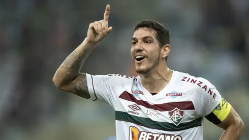 Nino celebra gol pelo Fluminense