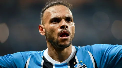 Braithwaite em campo pelo Grêmio. Foto: Maxi Franzoi/AGIF