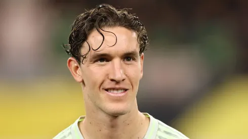 Marcel Ruiz pela seleção do México. (Photo by Omar Vega/Getty Images)