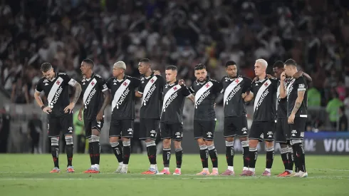 RJ – RIO DE JANEIRO – 14/12/2025 – COPA DO BRASIL 2025, FLUMINENSE X VASCO – Jogadores do Vasco nos penaltis em decisao durante partida contra o Fluminense no estadio Maracana pelo campeonato Copa Do Brasil 2025. Foto: Thiago Ribeiro/AGIF