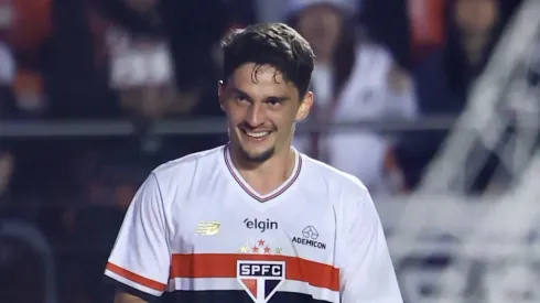 Pablo Maia durante partida pelo São Paulo