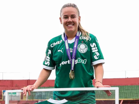 Andressinha completa 100 jogos com o time feminino do Palmeiras