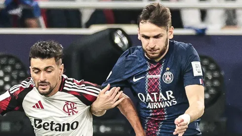 Kvaratskhelia marcou para o PSG – Foto: Gilvan de Souza/Flamengo.