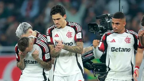 Pedro, atacante do Flamengo em partida pelo campeonato brasileiro (Foto: Getty Images/Getty Images)