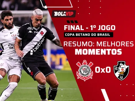Corinthians e Vasco empatam em primeira decisão da Copa do Brasil