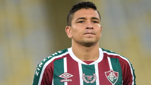 Mario Pineida atuando pelo Fluminense. Foto: Thiago Ribeiro/AGIF