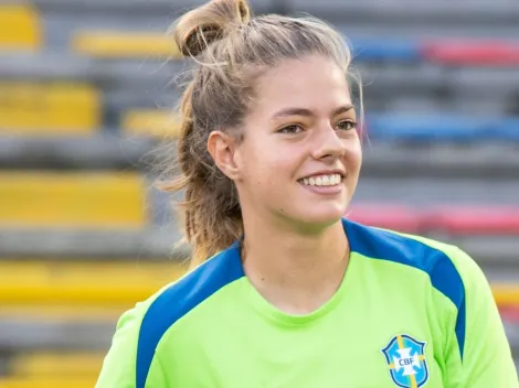 Ana Morganti, goleira de 17 anos, sobe da base para o profissional