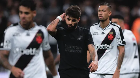 SP – SAO PAULO – 05/04/2025 – BRASILEIRO A 2025, CORINTHIANS X VASCO – Yuri Alberto jogador do Corinthians durante partida contra o Vasco no estadio Arena Corinthians pelo campeonato Brasileiro A 2025. Foto: Ettore Chiereguini/AGIF