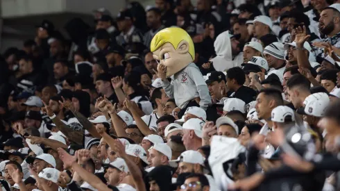 Mesmo sem gols, Corinthians bate marca histórica de arrecadação em noite de final da Copa do Brasil — Foto Joisel AmaralAGIF