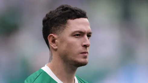 Aníbal Moreno durante partida da Série A