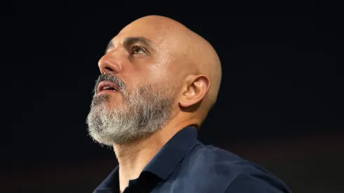 – Rafael Guanaes tecnico do Mirassol durante partida contra o Vasco