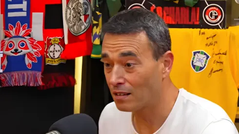 Rizek projeta a segunda partida da decisão. Foto: Reprodução/YouTube Charla Podcast.