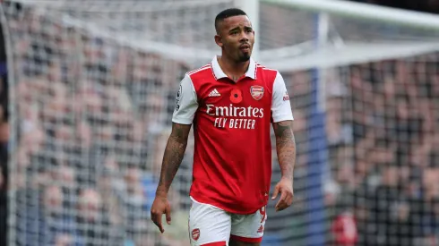 Gabriel Jesus em ação pelo Arsenal. (Foto: Action Plus Sports Images / Alamy Stock Photo)