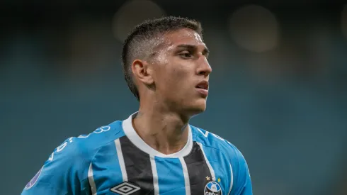 Monsalve durante partida do Imortal na Sul-Americana. Foto: Liamara Polli/AGIF