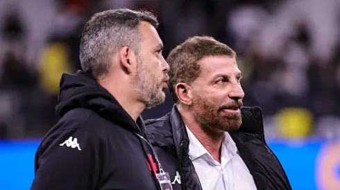 SP – SAO PAULO – 17/12/2025 – COPA DO BRASIL 2025, CORINTHIANS X VASCO – Pedrinho presidente do Vasco durante partida contra o Corinthians no estadio Arena Corinthians pelo campeonato Copa Do Brasil 2025.