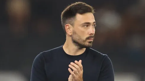 Davide Ancelotti durante uma partida do Botafogo válida pelo Brasileirão Betano