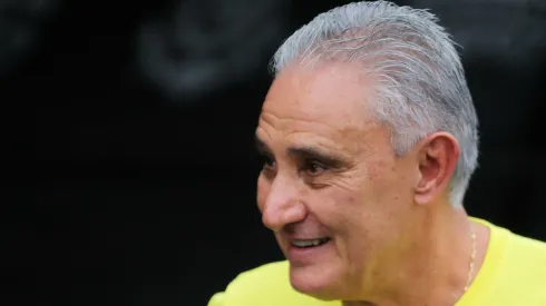 Tite durante partida do Futebol da Esperanca, no estadio Neo Quimica Arena, neste domingo (13). Foto: Reinaldo Campos/AGIF Foto: Reinaldo Campos/AGIF