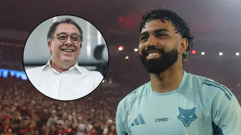Marcelo Teixeira e Gabigol. Fotos: Reinaldo Campos/ Santos F.C e Wagner Meier/Getty Images